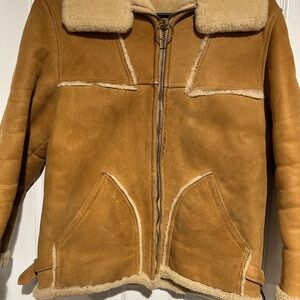 Vintage Saks Fifth Avenue Californian Shearling Jacket